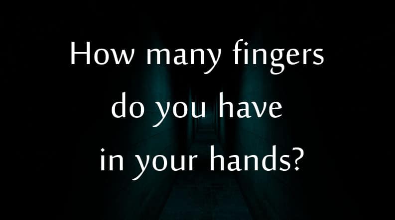 fingers in your hand intelligence quiz
