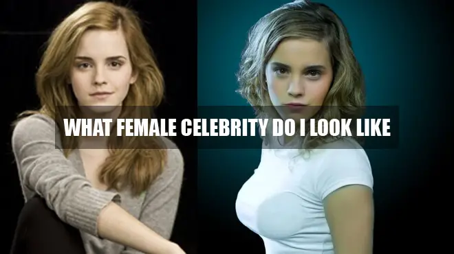what female celebrity do i look like