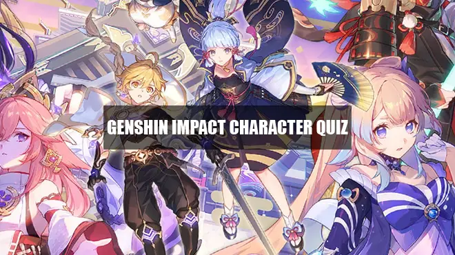 which genshin impact character are you