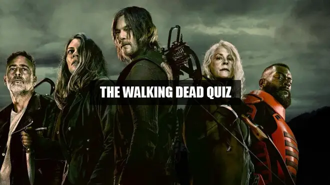 the walking dead quiz