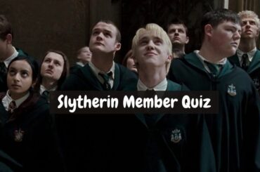 Which Member Of The Slytherin House Are You