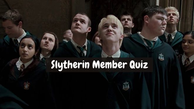 Which Member Of The Slytherin House Are You